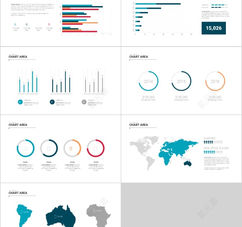 高端杂志风画册风ppt模板  第5张