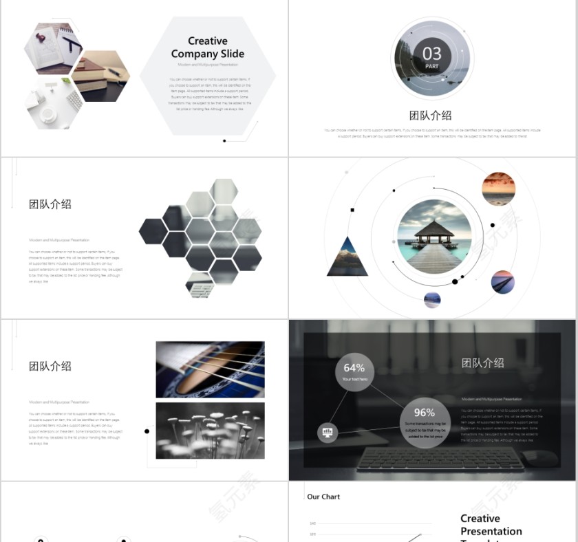 神奇魔力圈商业计划书PPT模板第4张