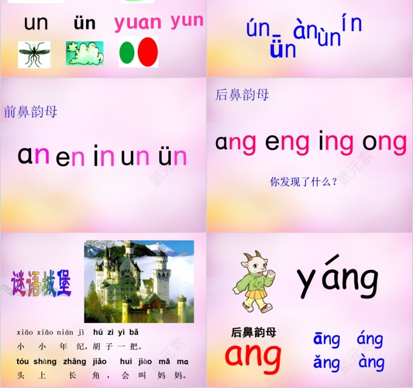 小学生汉语文拼音PPT课件 第2张