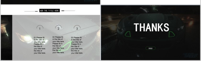 汽车行业通用PPT模第4张