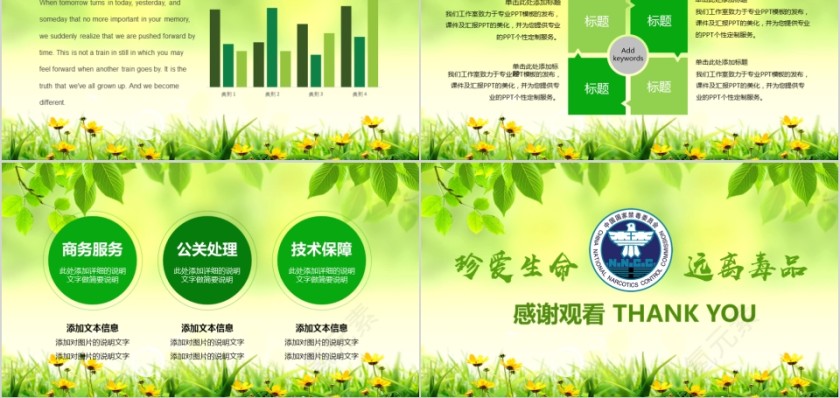 禁毒宣传教育PPT模板第5张