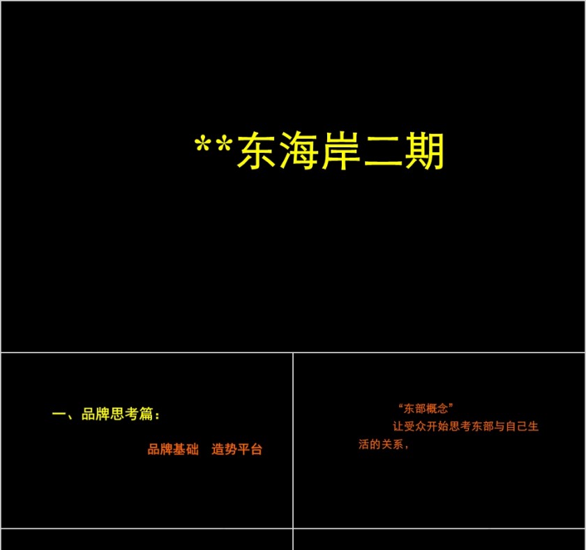 房地产推广策略大纲 PPT第1张