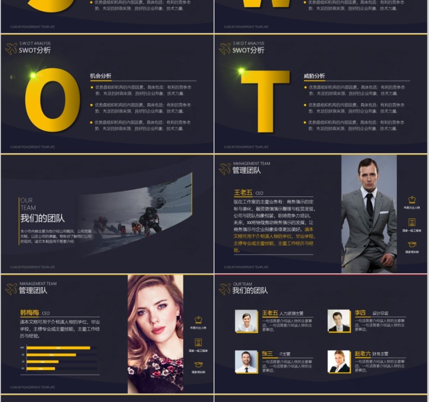 物流行业通用演示汇报模板第6张