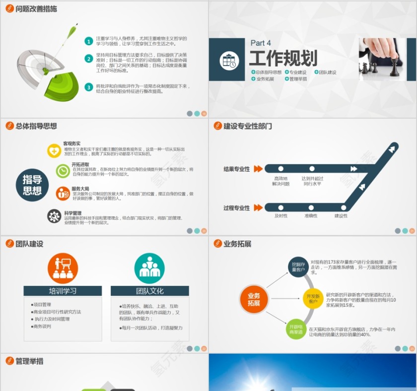 创意岗位竞聘述职及工作报告动态PPT第4张