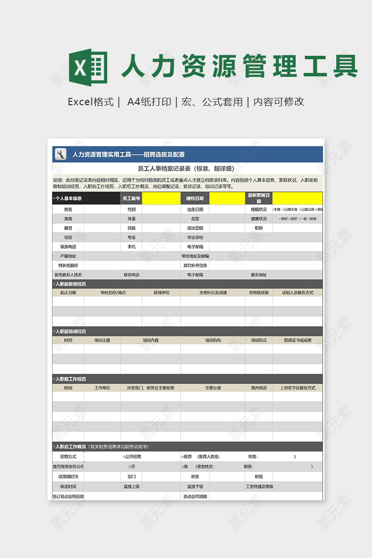 人力资源管理实用工具招聘选拔及配置