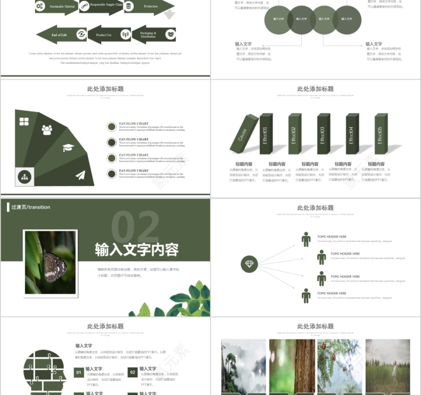 森系年终工作总结汇报第2张