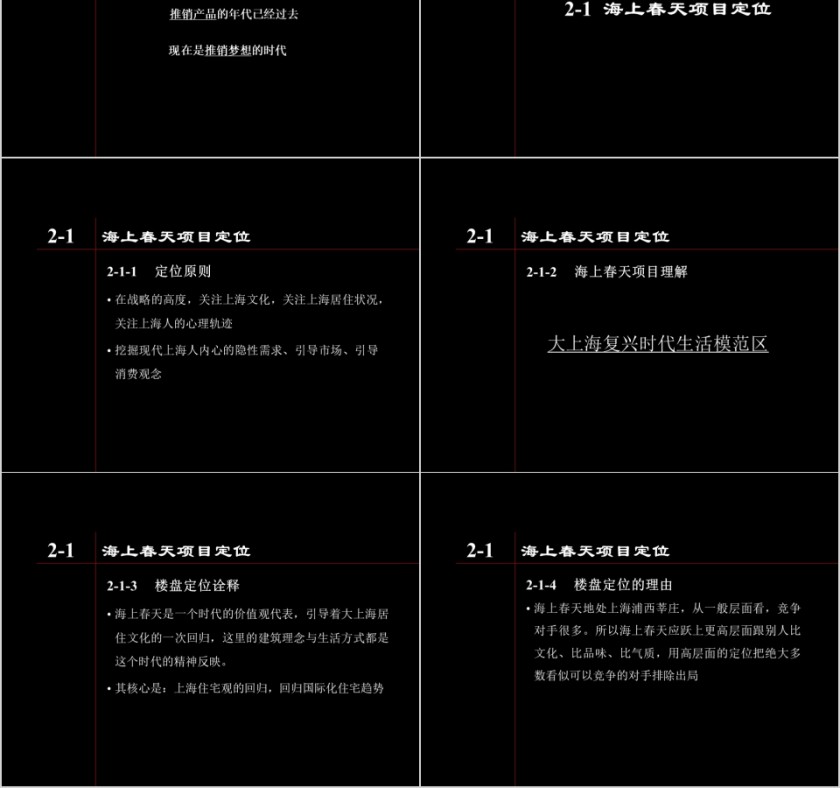 黑色房地产传播策略ppt第2张