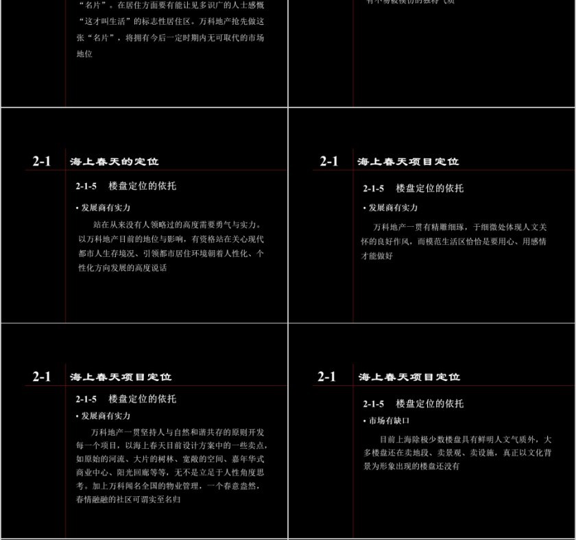 黑色房地产传播策略ppt第4张