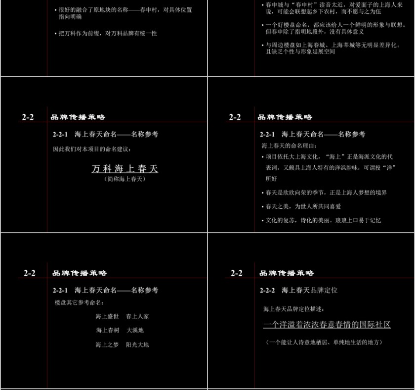 黑色房地产传播策略ppt第6张