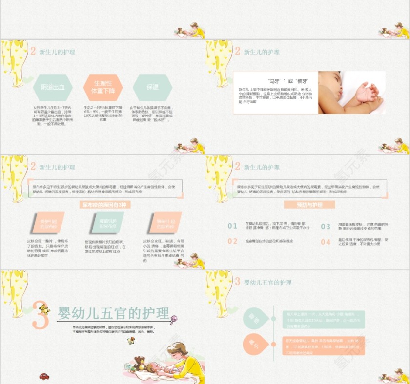 新生儿的生长发育护理月嫂培训PPT课件第3张