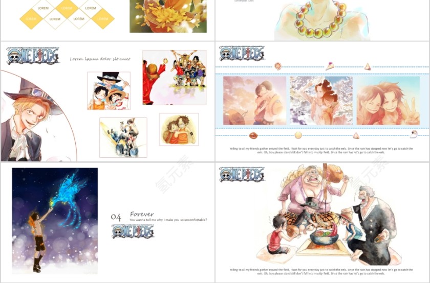 手绘风格工作总结PPT第3张