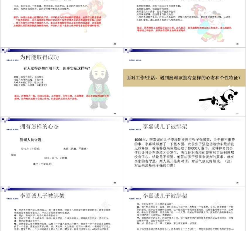 酒店管理人员的基本要求PPT模板第5张