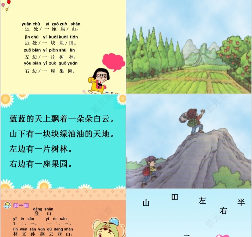 小学生汉语文拼音PPT课件 第7张