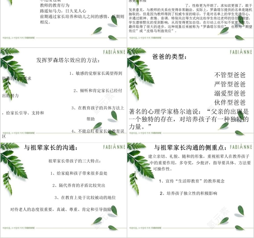 教师与家长沟通的艺术PPT第2张