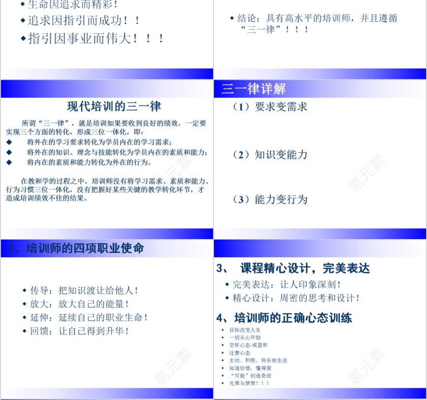 培训的技巧内训师培训PPT课件第4张