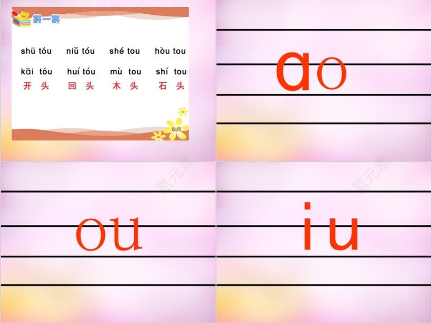 小学生汉语文拼音PPT课件 第3张