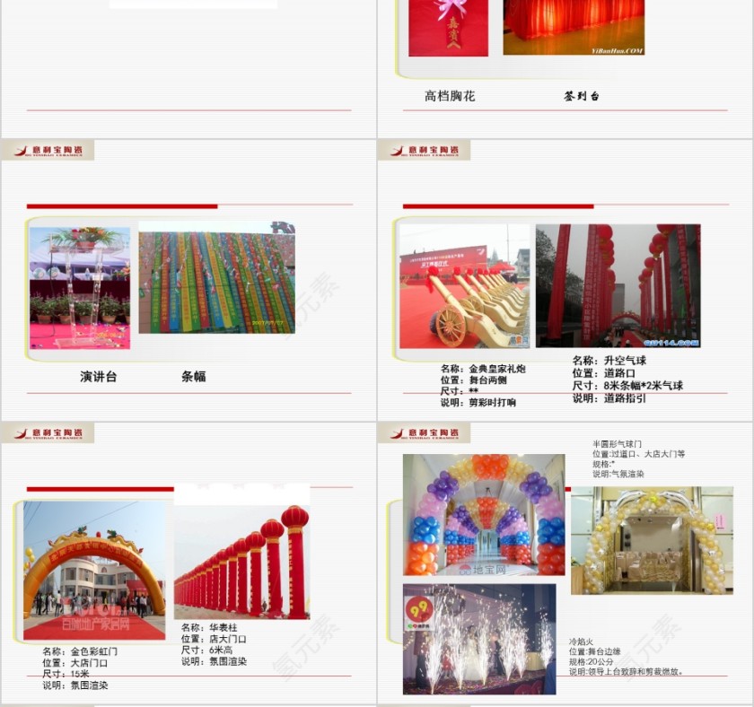 南昌意利宝陶瓷开业方案PPT第6张