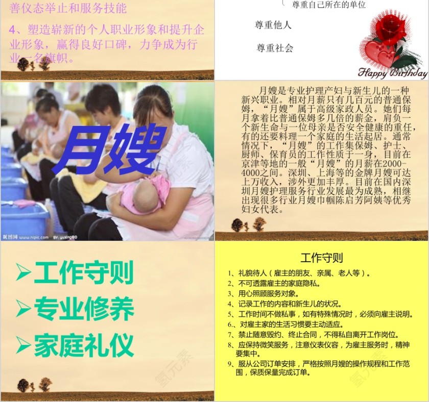 月嫂礼仪ppt第2张