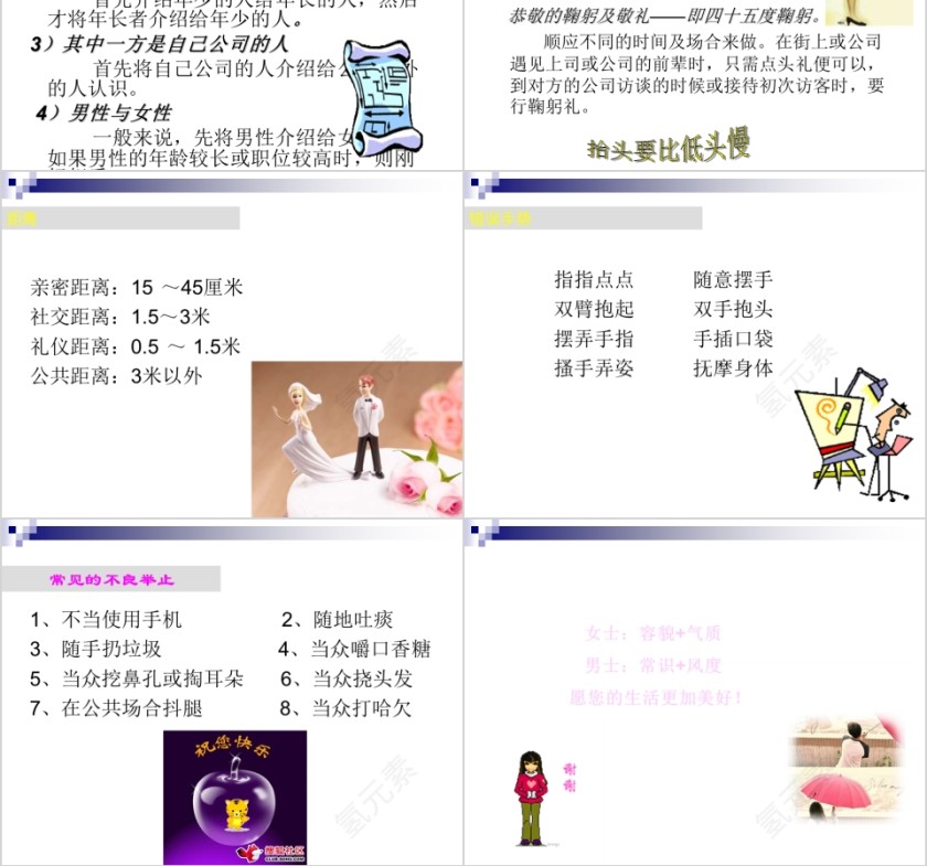 月嫂礼仪ppt第6张