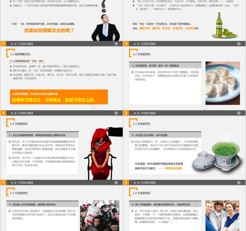 企业文化介绍动态PPT模板第2张