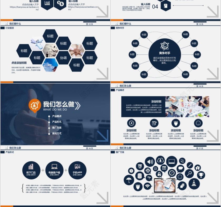 20xx年简约大气商业计划书模版第3张