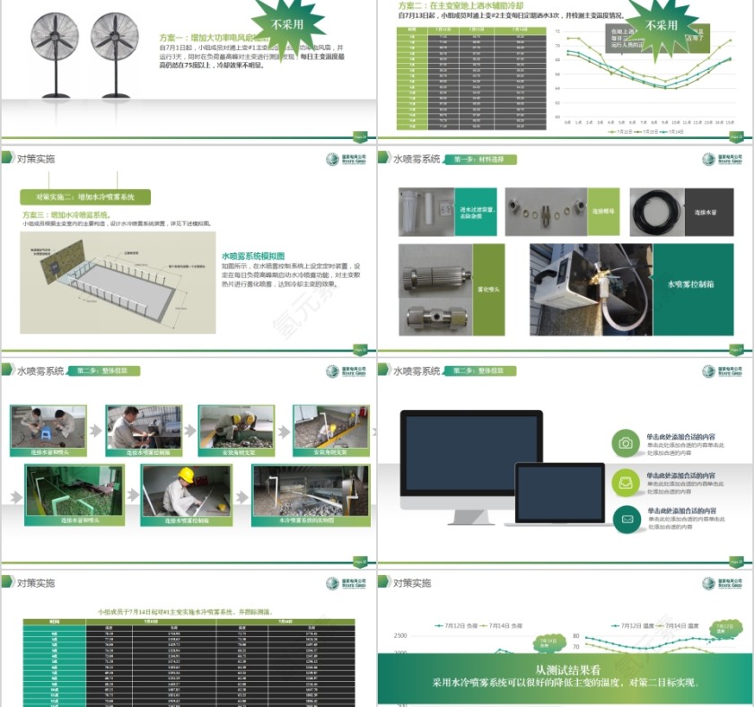国家电网QC动态PPT模板第5张