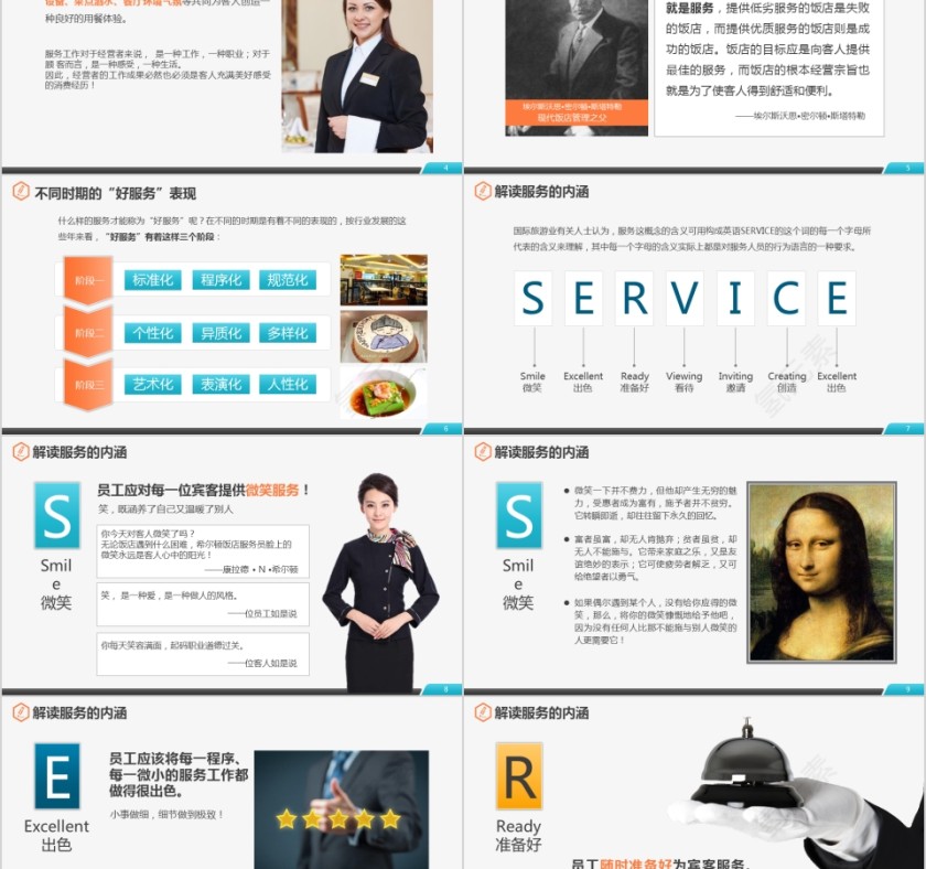 酒店餐饮行业服务质量管理提升培训PPT课件 规范礼仪改善顾客体验第2张