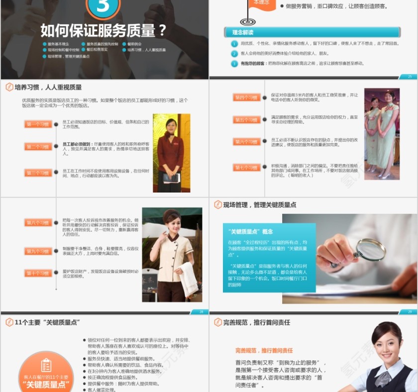 酒店餐饮行业服务质量管理提升培训PPT课件 规范礼仪改善顾客体验第5张