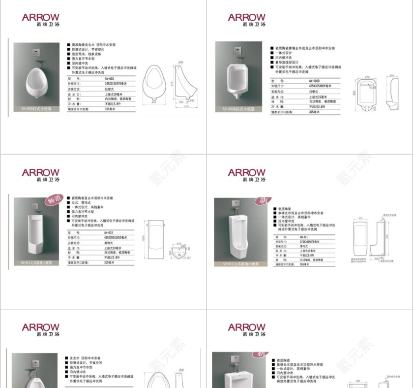蹲便器系列PPT第5张