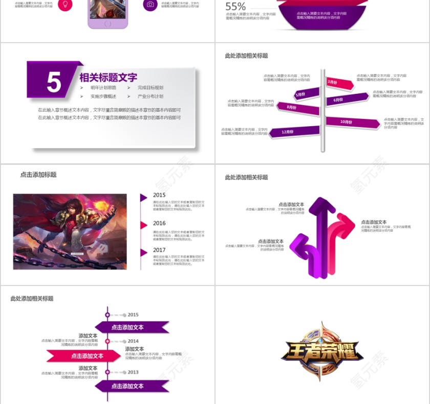 王者荣耀ppt第6张