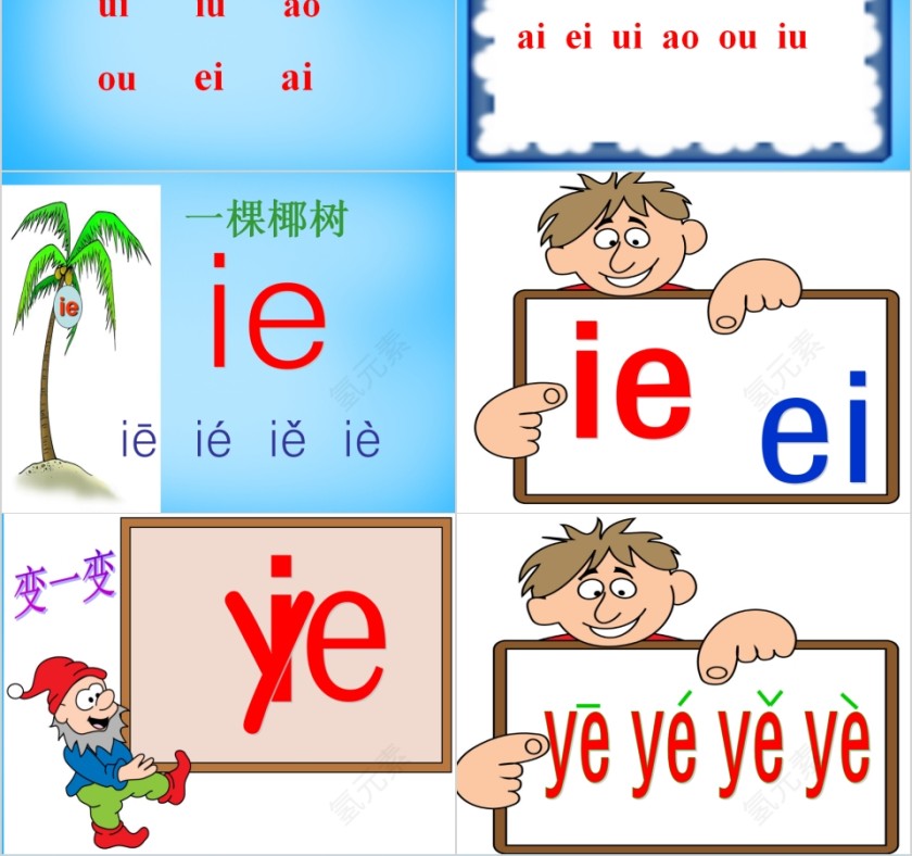 小学生汉语文拼音PPT课件 第2张