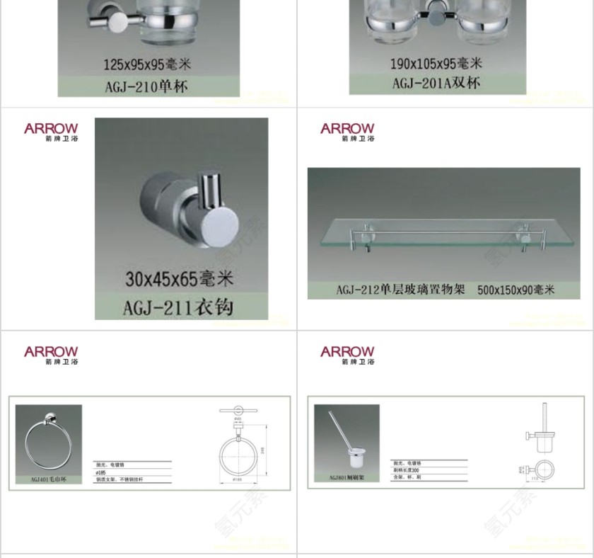浴室配件系列PPT第12张