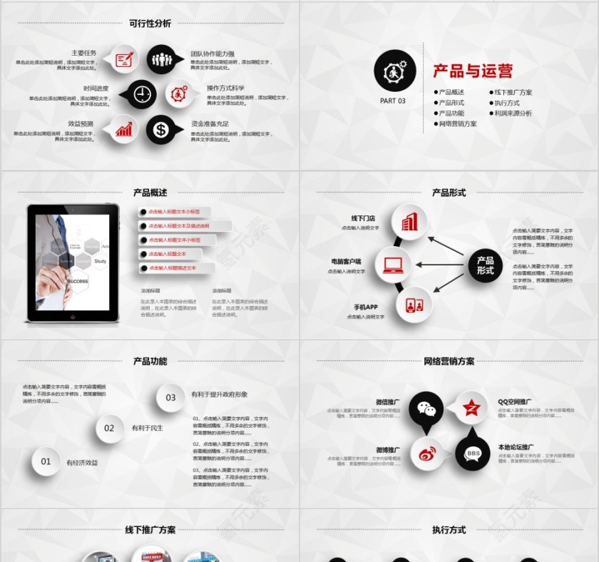 简约大气商业项目融资企划书ppt模版第4张