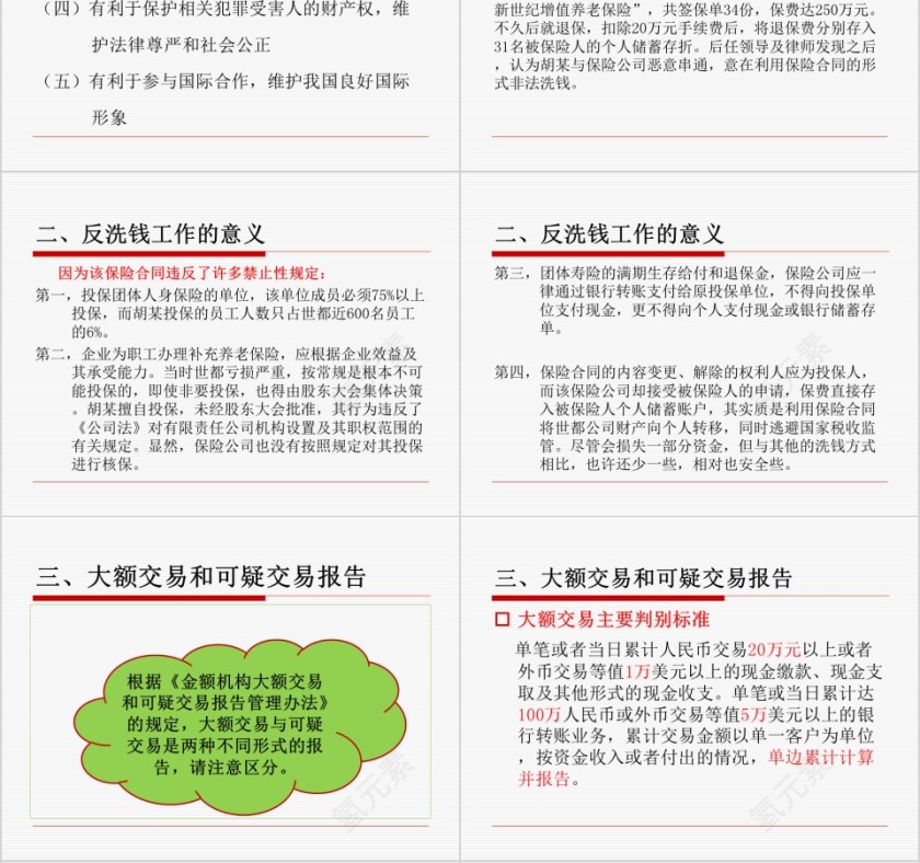 反洗钱可疑交易培训ppt第4张