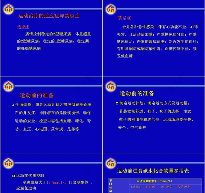 糖尿病患者的运动治疗与指导ppt模板第5张