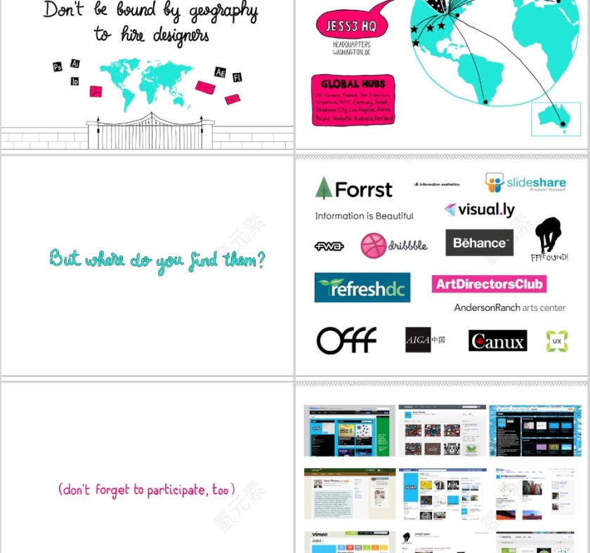 手绘风格工作总结PPT第4张