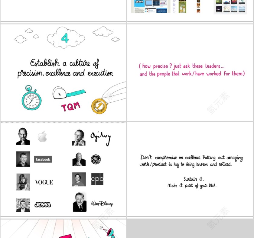 手绘风格工作总结PPT第5张