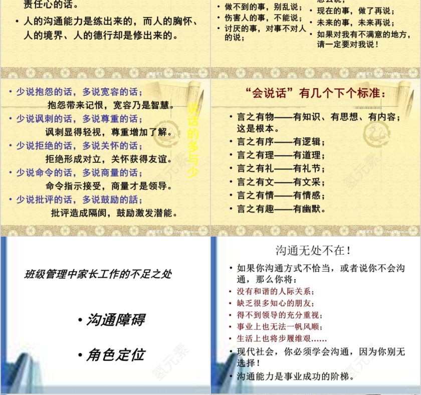 幼儿园家长工作沟通的艺术PPT第4张