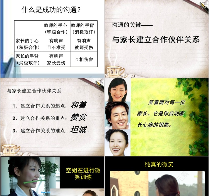 幼儿园家长工作沟通的艺术PPT第5张