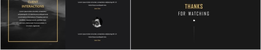 商务欧美ppt模板简约2019高端大气 商业工作汇报时尚极简风素材第5张