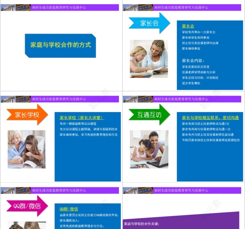 成功家庭教育课程家庭教育与学校教育的合作第5张