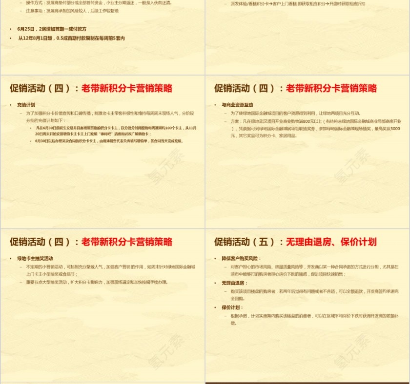 房地产实效促销建议案PPT第8张