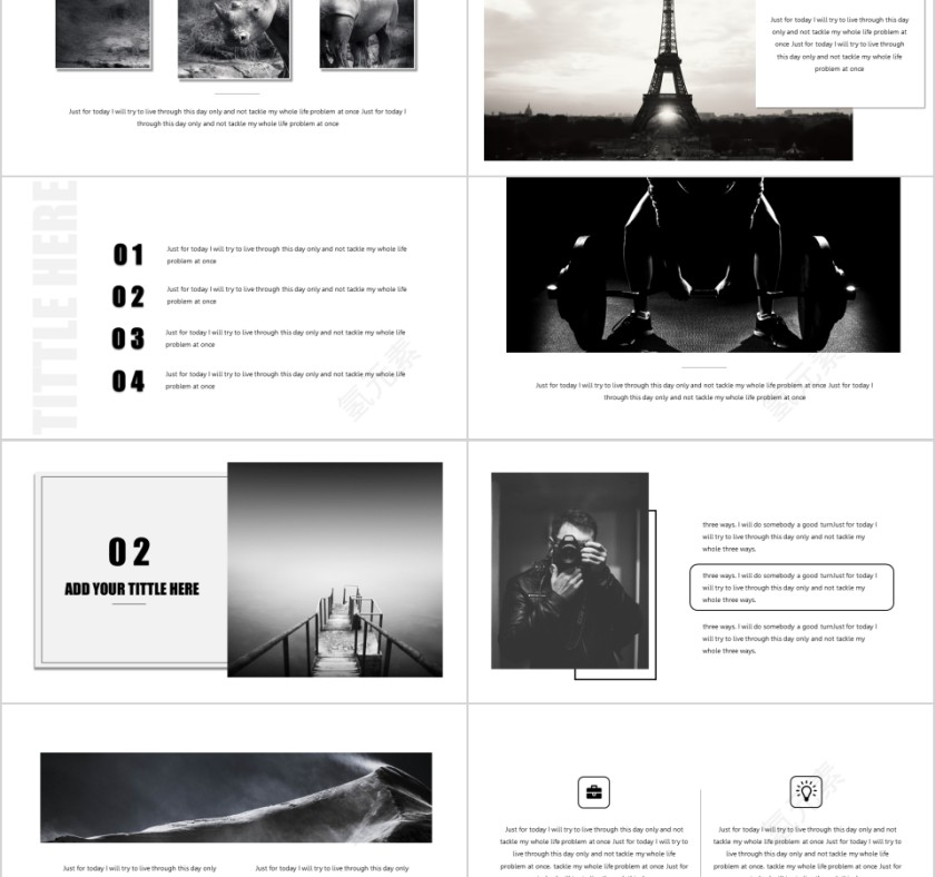 精美大气商业计划书PPT模板第2张