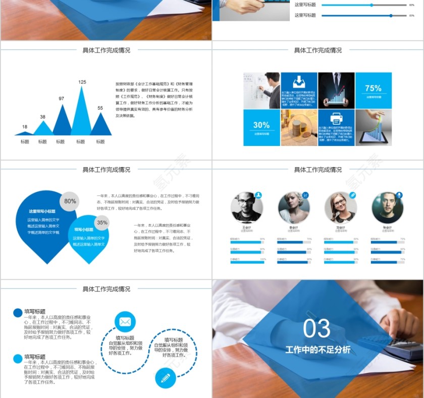 2019财务年终总结PPT第3张