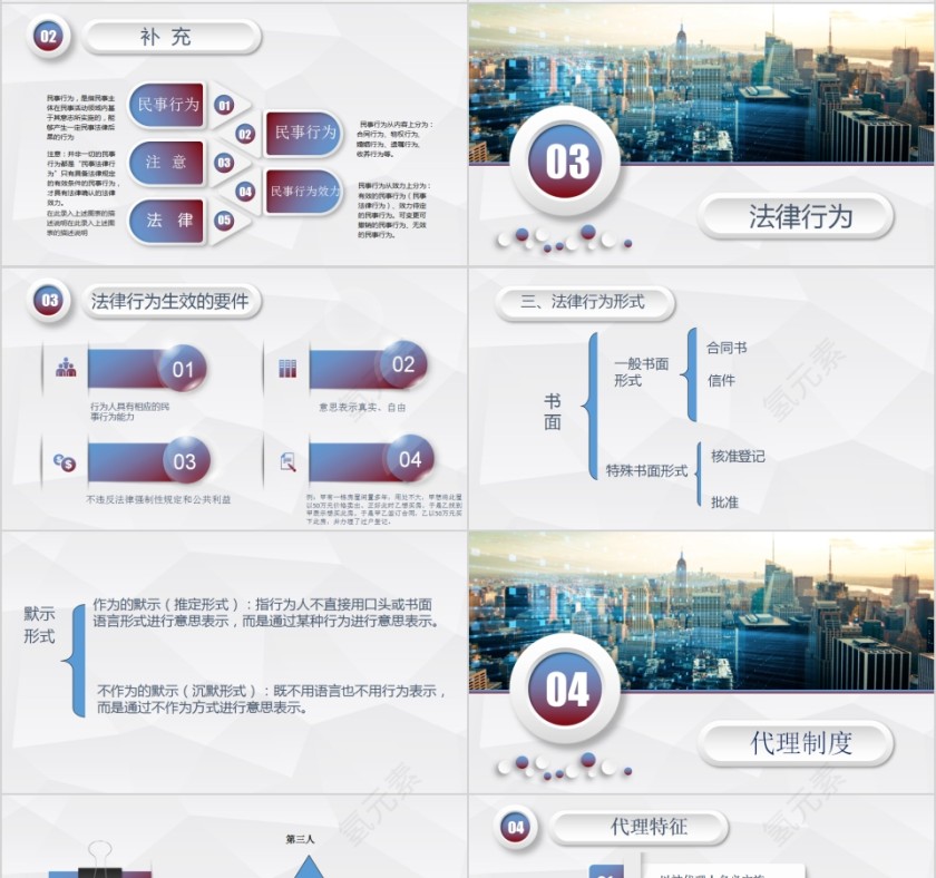 普法宣传之法律基础知识PPT模板第4张