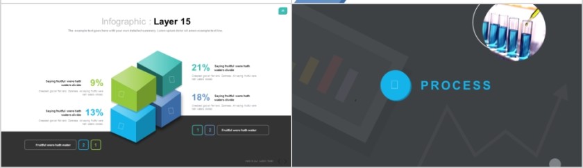 商务欧美ppt模板简约2019高端大气 商业工作汇报时尚极简风素材第7张
