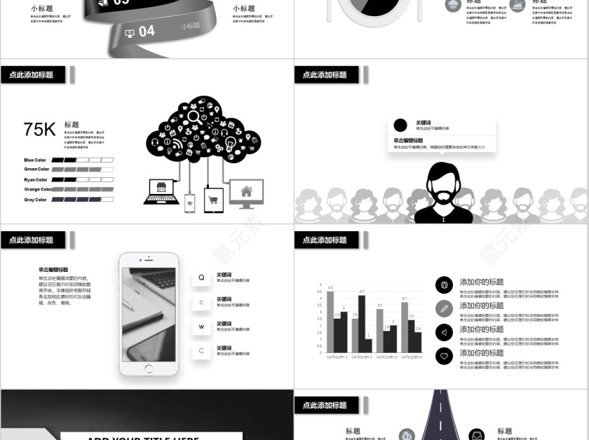 汽车行业商业计划简约通用模板第5张