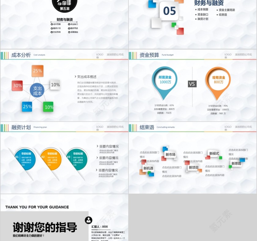 简约大气商务策划计划书项目ppt模版融资路演第5张