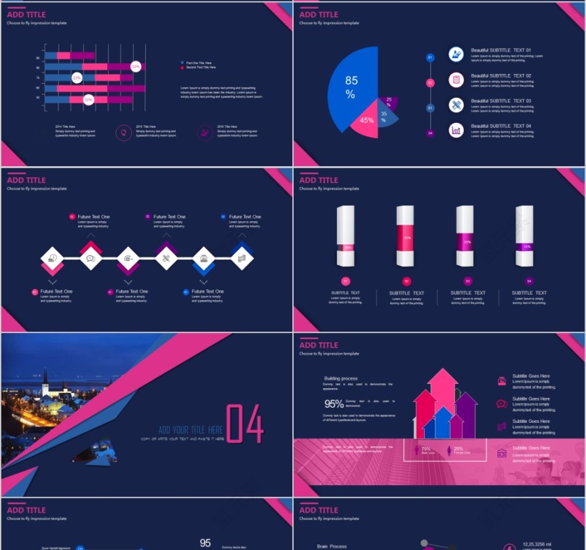企业文化介绍动态PPT模板第4张