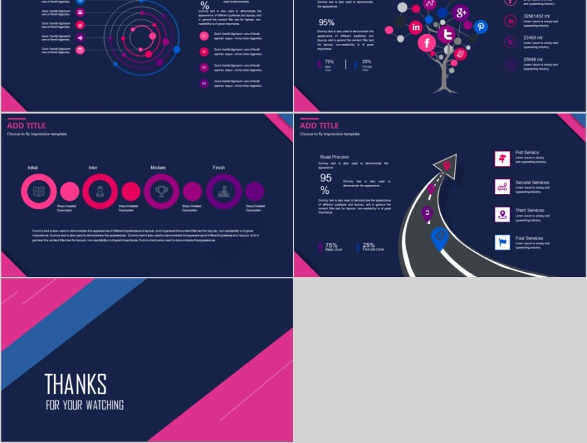 企业文化介绍动态PPT模板第5张